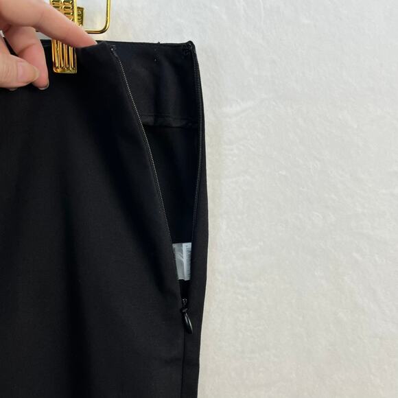 Vince Camuto Black Stretch Dress Pants Smoothing & Darted Flattering Fit, SZ 6 - Picture 6 of 12